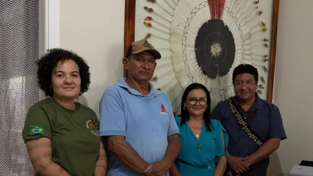 Secretaria dos Povos Originários recebe representantes da Funai para tratar da situação do povo Krahô em Lagoa da Confusão